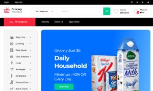 Grocery Shop Design 01