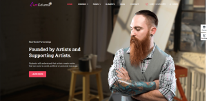Artist Portfolio Design 04