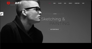 Artist Portfolio Design 08